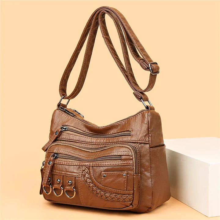Harper™ - Stilvolle Handtaschen aus veganem Leder im Vintage-Stil