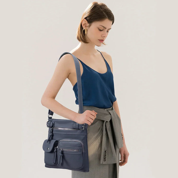 Aria™ – Umhängetasche aus weichem Leder mit mehreren Taschen