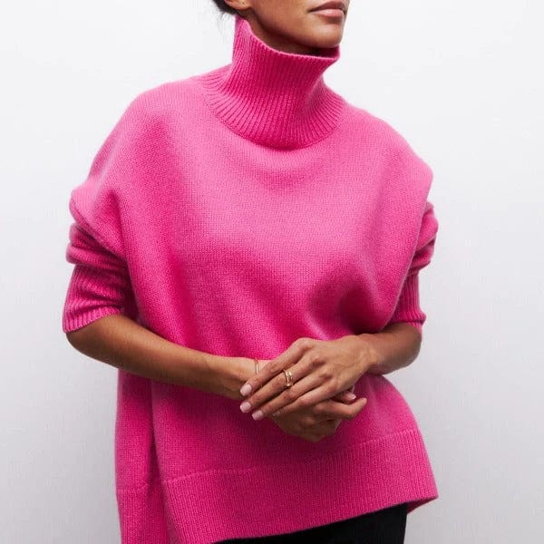 Carla™ - Rollkragenpullover aus Kaschmir - Modefluss
