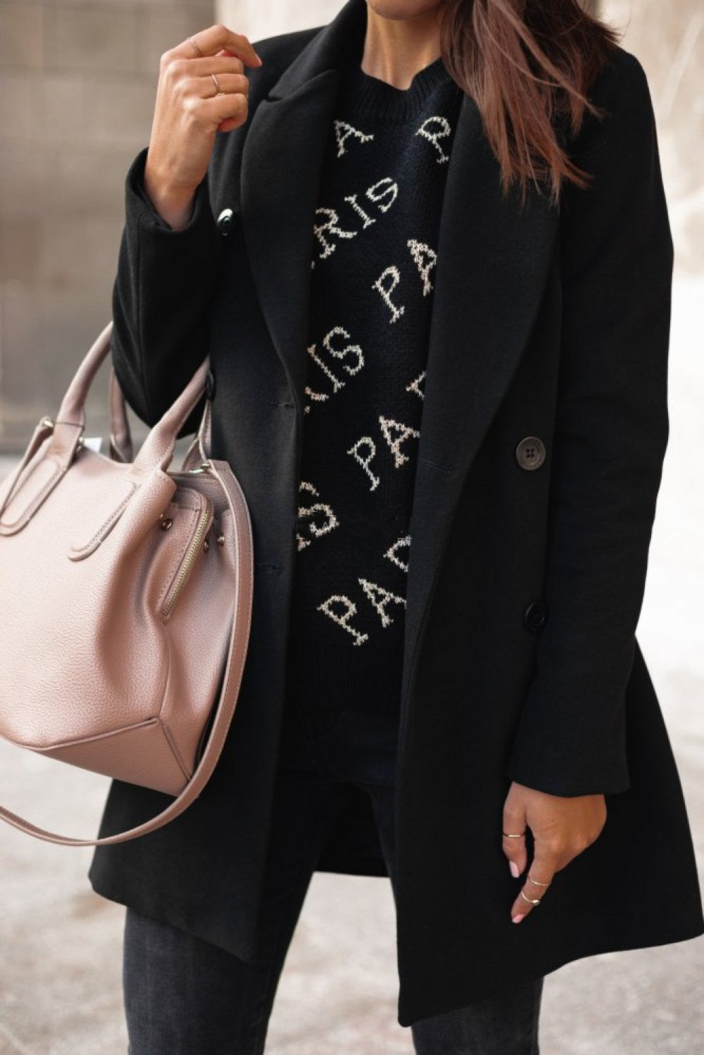 Luna™ - Manteau en laine stylé