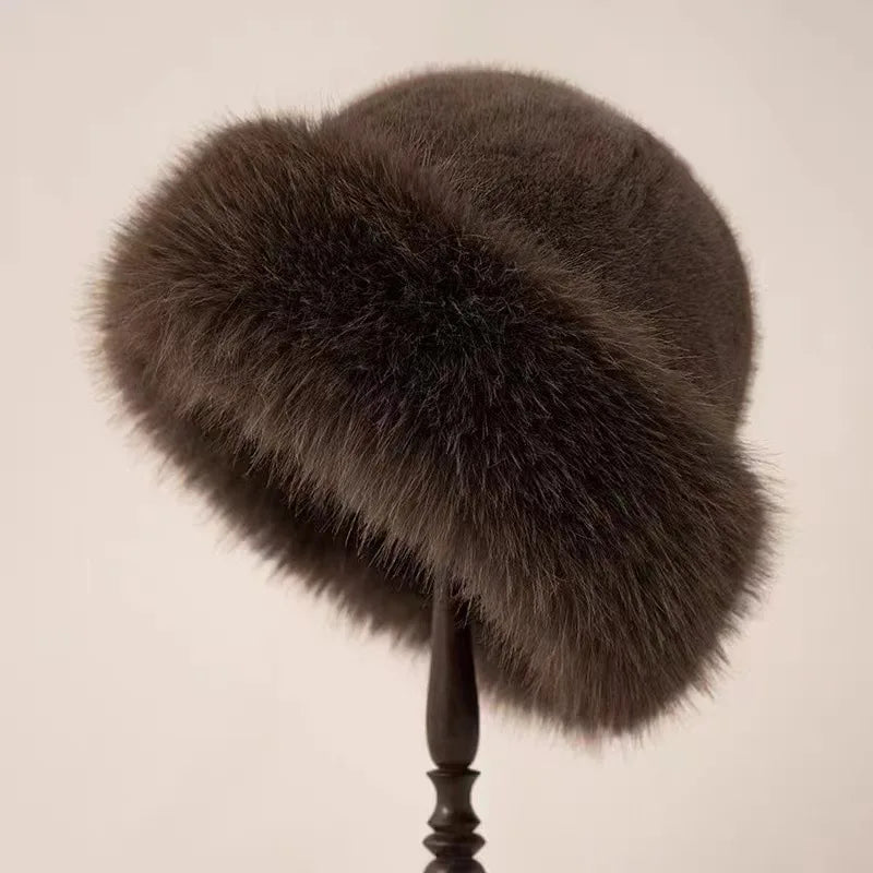 Greta™ - Elegante warme Pelzmütze