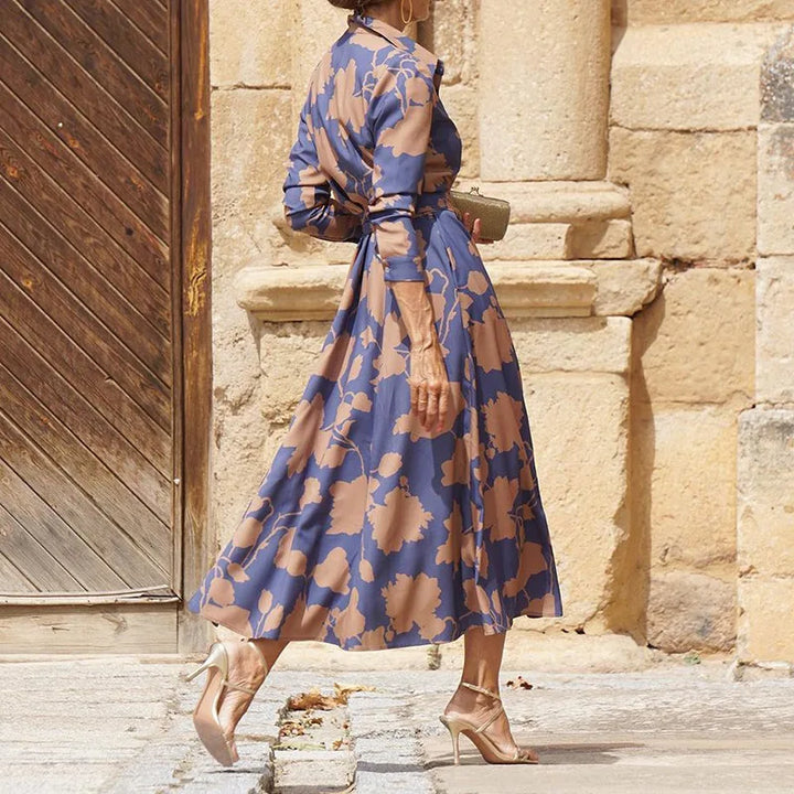 Tessa™ - Stilvolles, elegantes Kleid mit V-Ausschnitt
