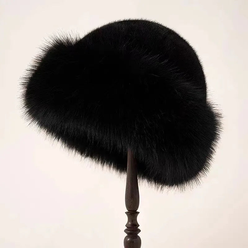 Greta™ - Elegante warme Pelzmütze