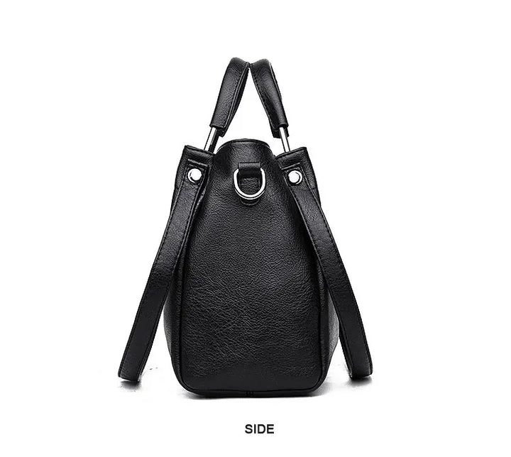 Ella™ - Eimertasche aus Leder im Retro-Stil