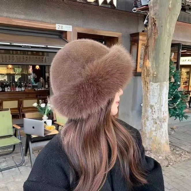 Greta™ - Elegante warme Pelzmütze