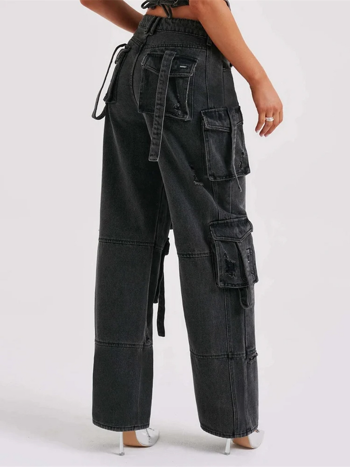 Stella™ - Stylische Cargohose aus Denim