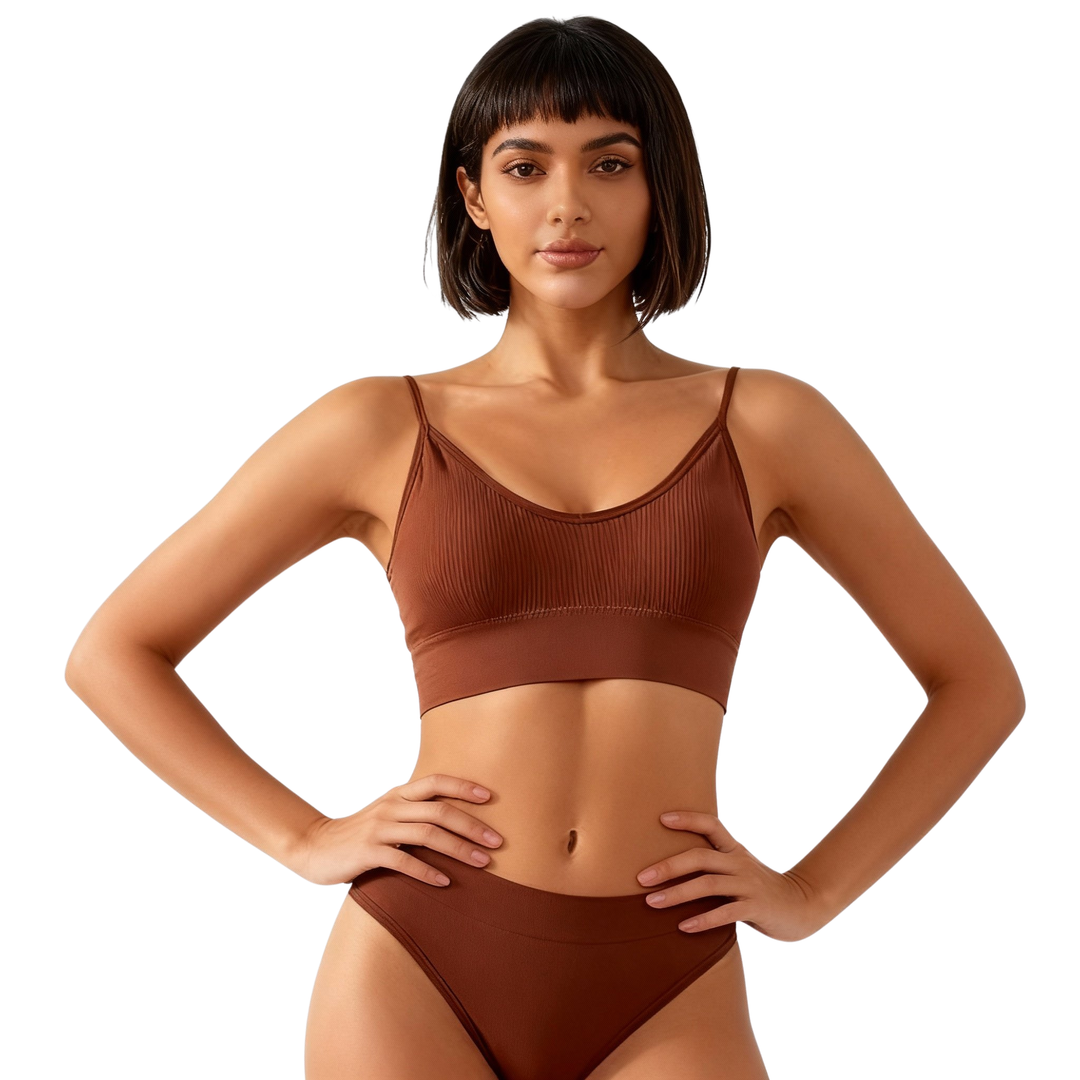 Beauty Back Vest Sling Push-up Thin Sports Underwear Suit