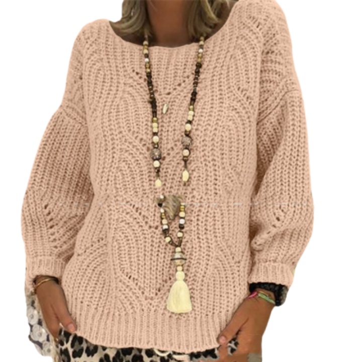 Heartbeat Frequency Loose-fitting Women's Knitwear