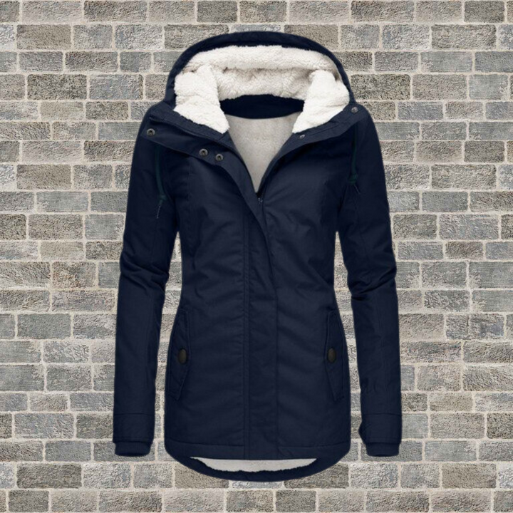 Lotte™ - Veste parka surdimensionnée avec capuche en polaire