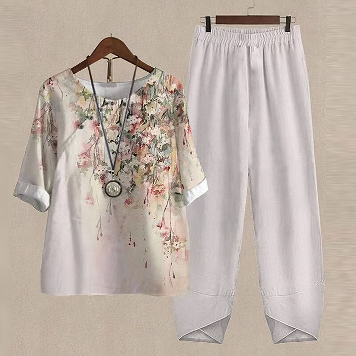 Lässiges bequemes Zweiteiler-Outfit 