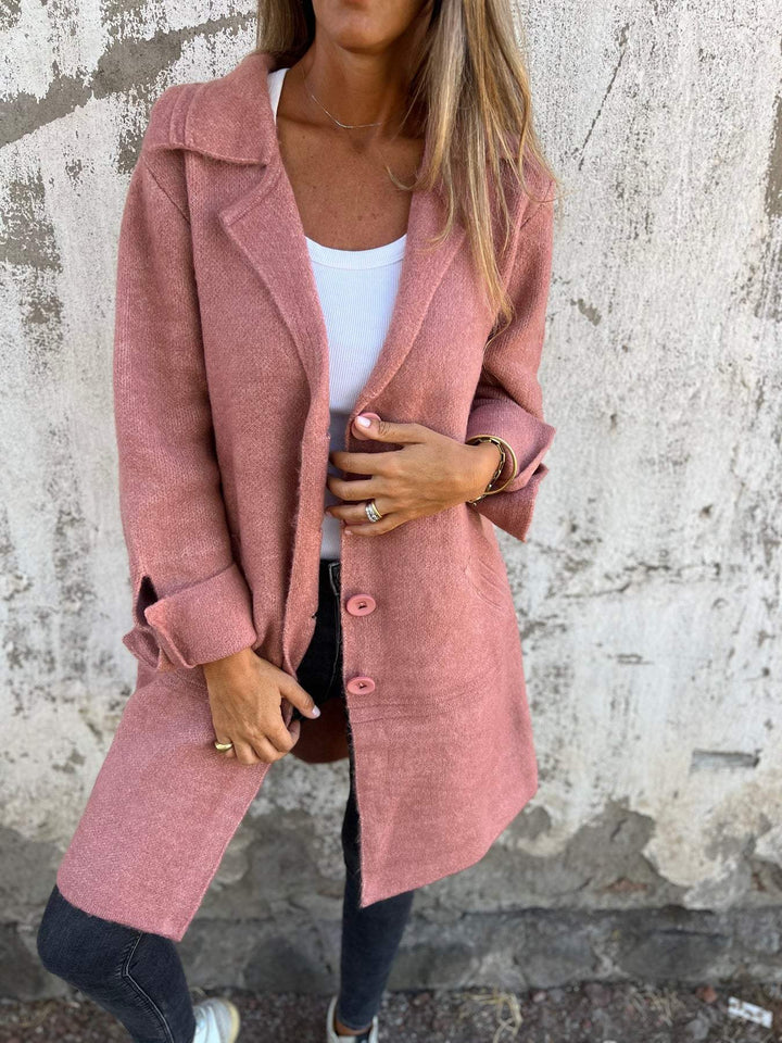 Greta™ - Lässiger, plus chaud, plus long manteau de cheminée
