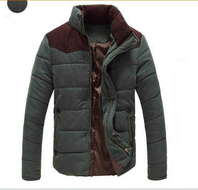 Warm Causal Parkas Male Outerwear Windbreak Jackets Coats - Modefluss