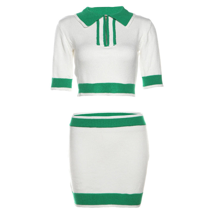 Hip-wrapped Skirt Outfit Women - Modefluss