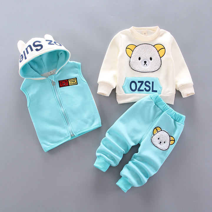 Children's Clothing Baby Three Piece Set - Modefluss