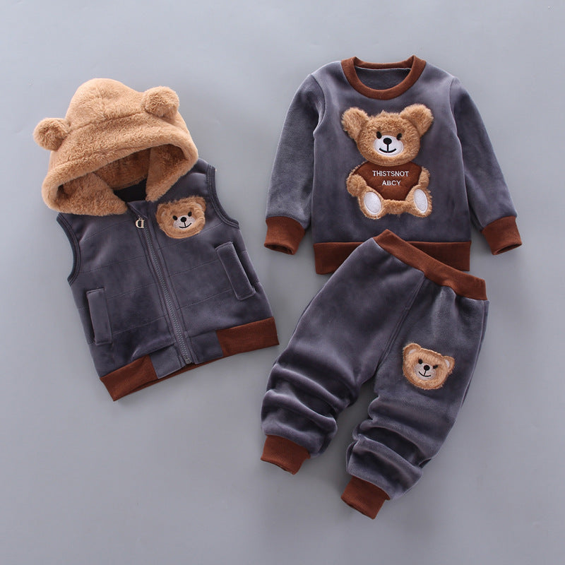 Children's Clothing Baby Three Piece Set - Modefluss
