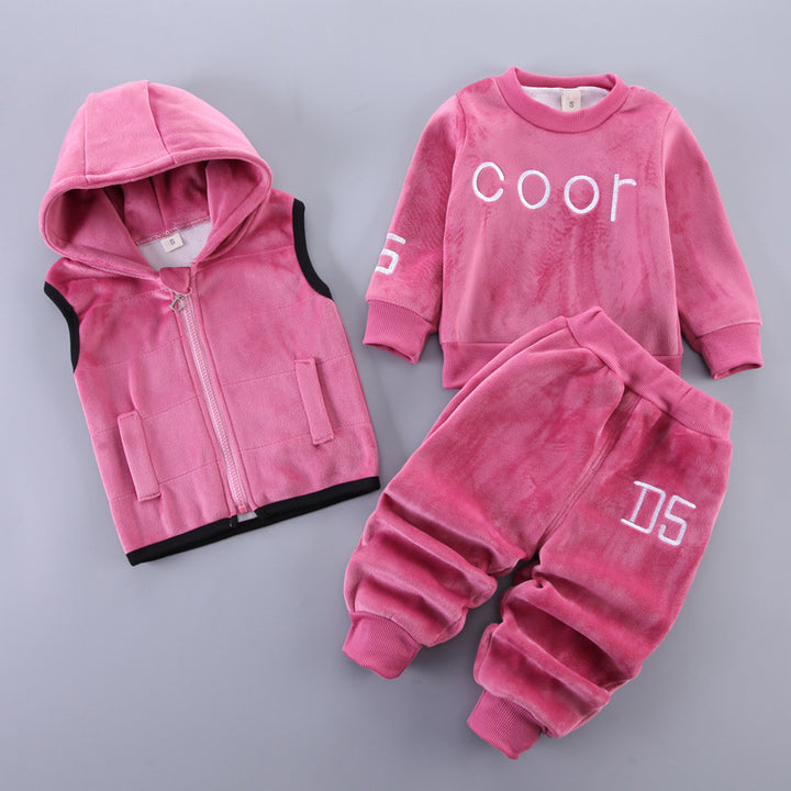 Children's Clothing Baby Three Piece Set - Modefluss
