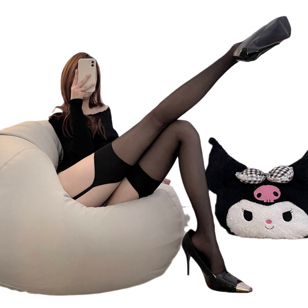 Female Pure Desire For Contrasting Long Tube Stockings - Modefluss