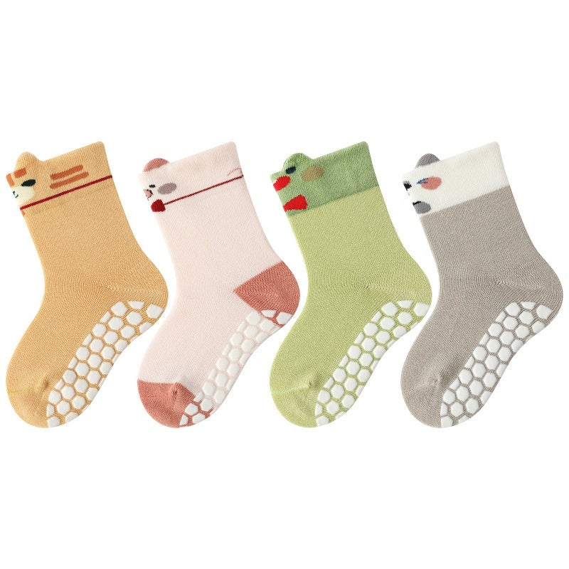 Indoor And Outdoor Children Non-slip Floor Socks Cartoon - Modefluss