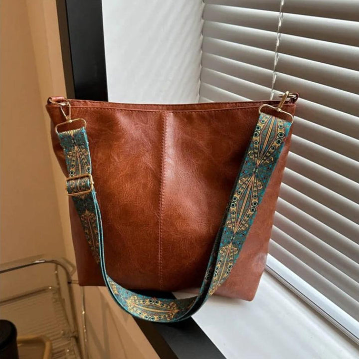 Mia™ - Beuteltasche mit großem Fassungsvermögen und Vintage-Schultergurt