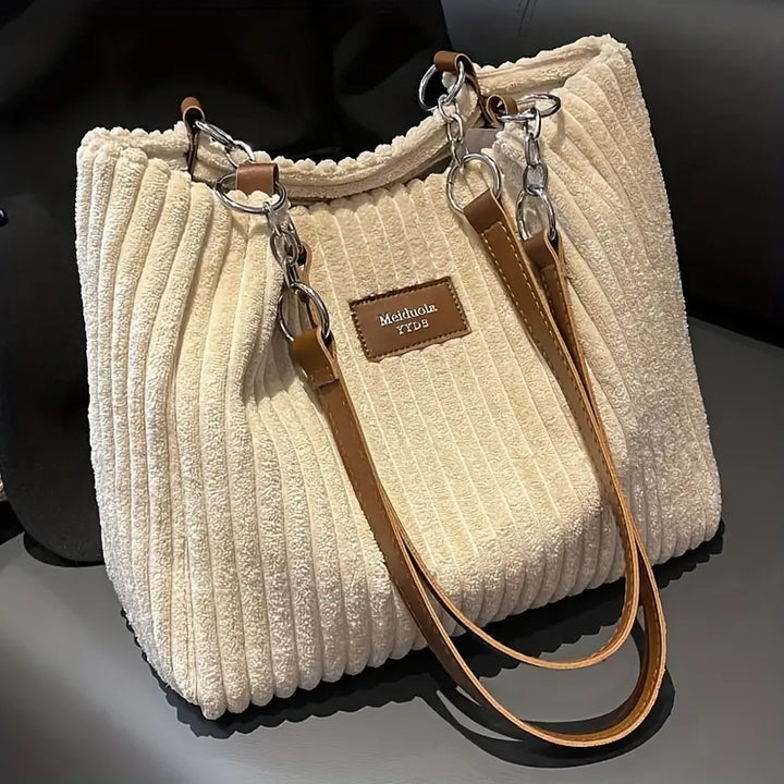Layla™ - Elegante Tragetasche aus Cord