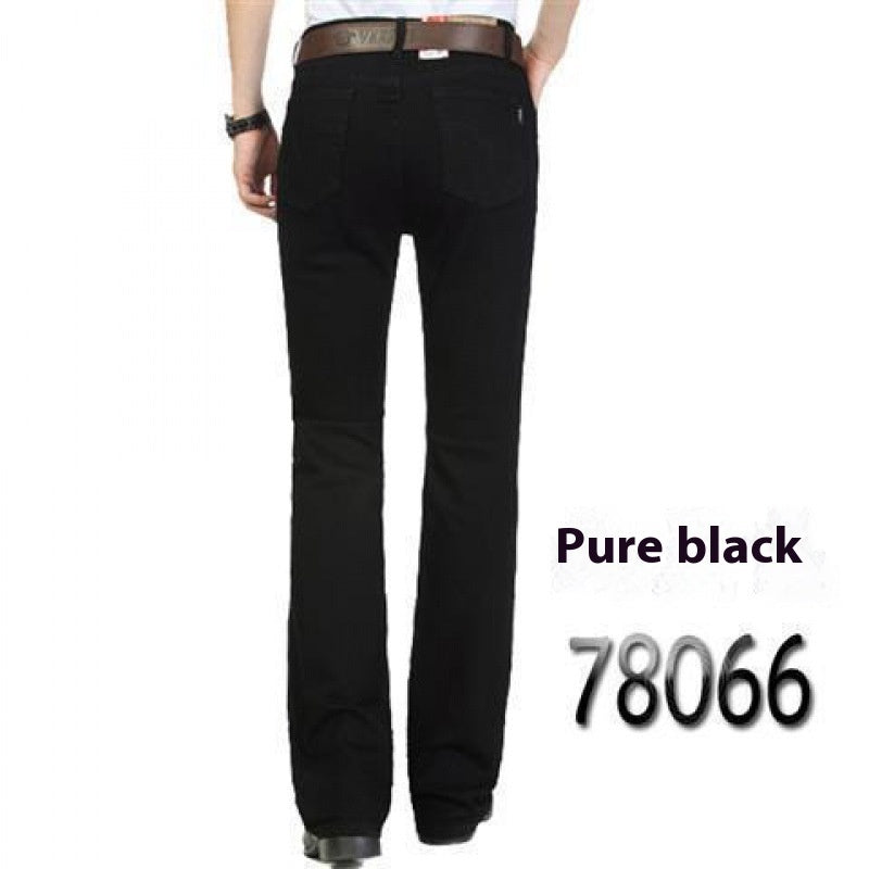 Men's Flared Pants Elastic Denim - Modefluss