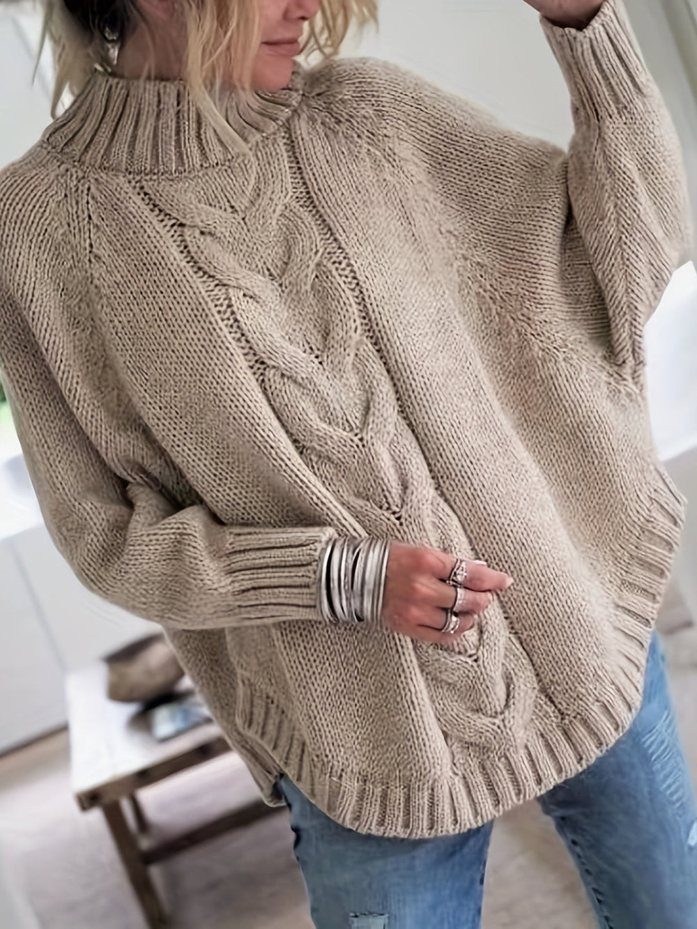 Lina™ - Eleganter Strickpullover - Modefluss