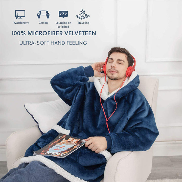 Layla™ - Bequeme Unisex-Kuscheldecke