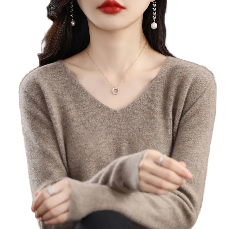 Ella™ - Bequemer weicher Kaschmirpullover - Modefluss