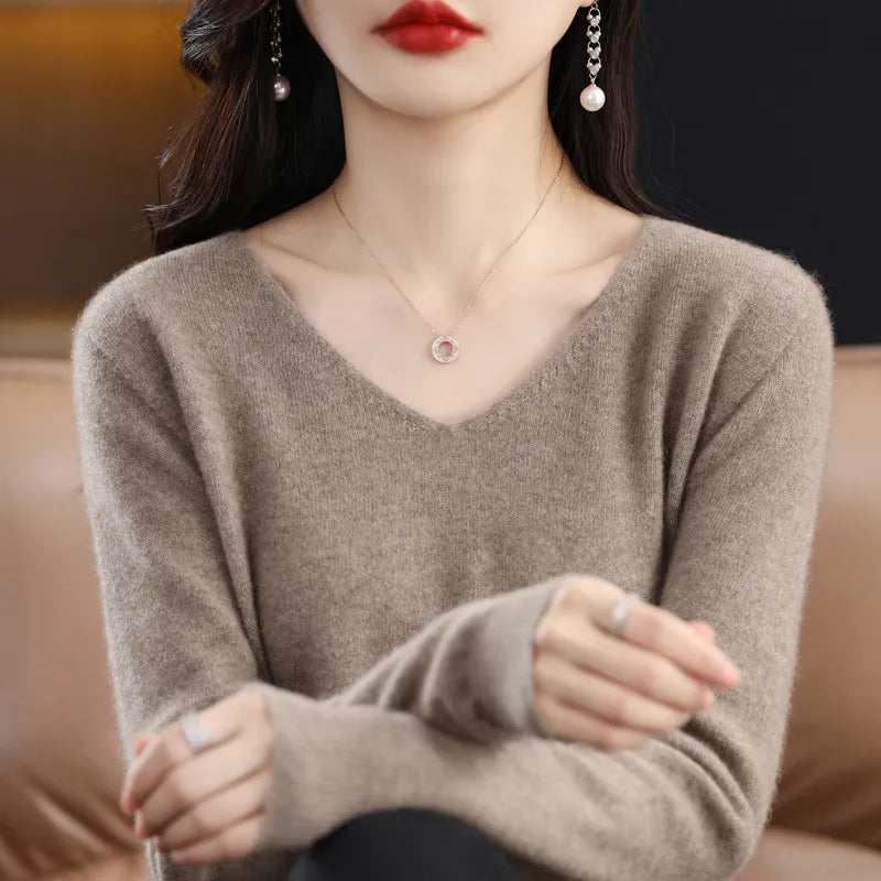 Ella™ - Bequemer weicher Kaschmirpullover - Modefluss