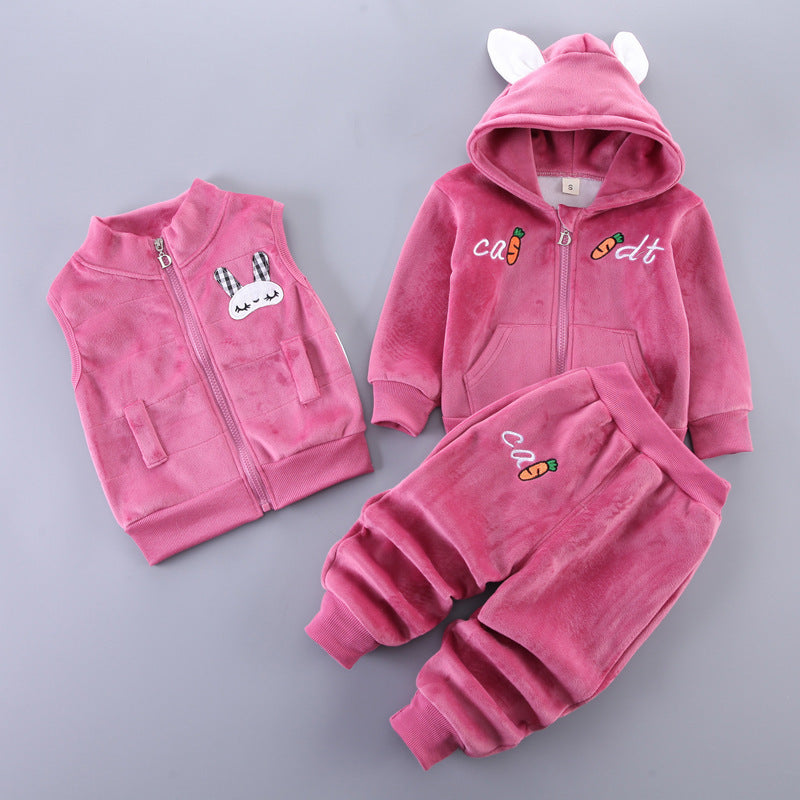 Children's Clothing Baby Three Piece Set - Modefluss