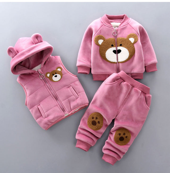 Children's Clothing Baby Three Piece Set - Modefluss