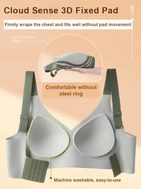 WIRELESS PUSH-UP BRA