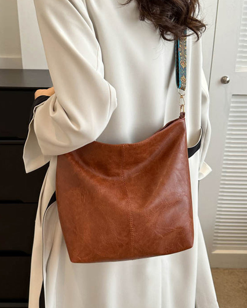 Mia™ - Beuteltasche mit großem Fassungsvermögen und Vintage-Schultergurt