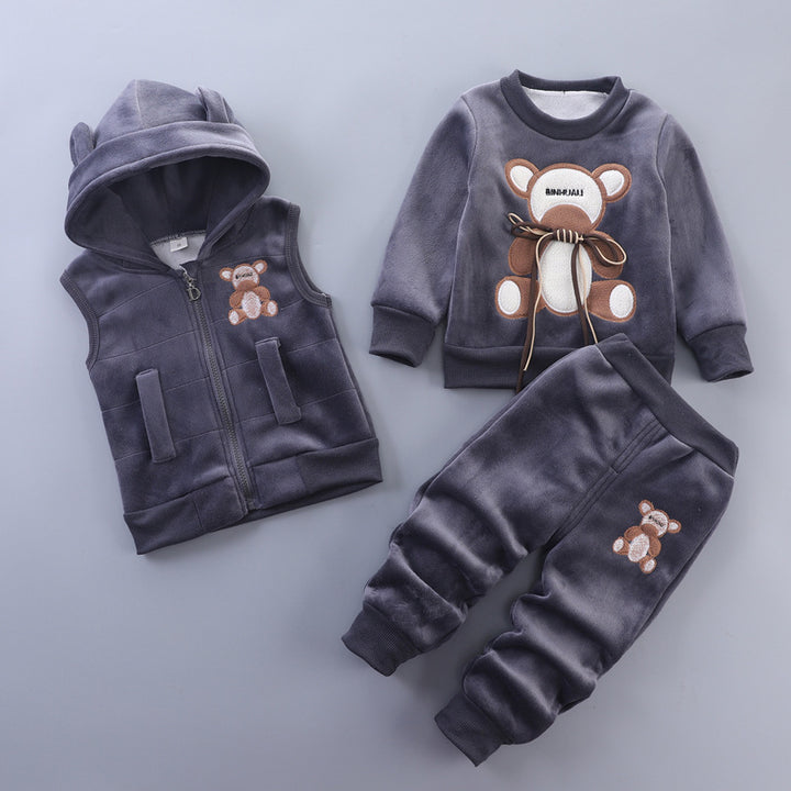 Children's Clothing Baby Three Piece Set - Modefluss
