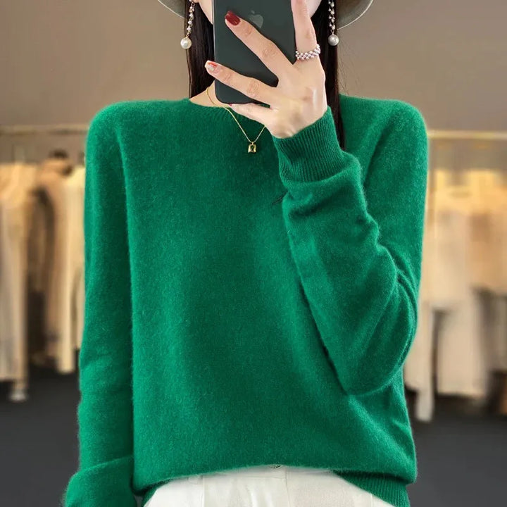 Ella™ - Bequemer weicher Kaschmirpullover - Modefluss
