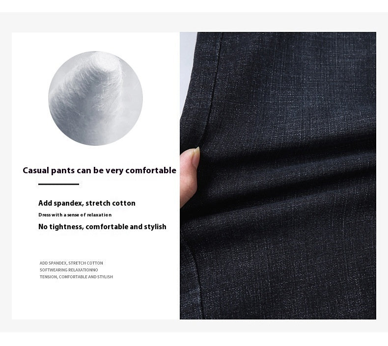 Autumn Thick Jeans Men's Loose Straight - Modefluss