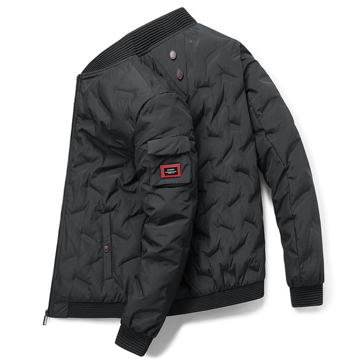 Men's Lightweight White Duck Down Jacket - Modefluss