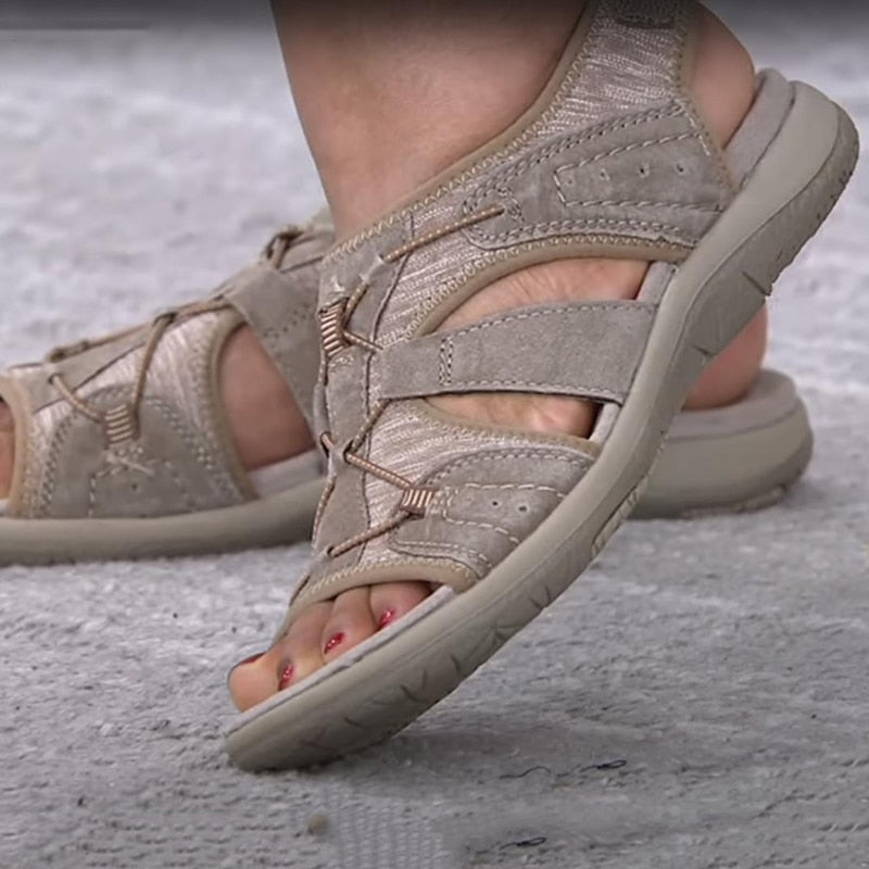 Arianna – Verstellbare orthopädische Sandalen mit Fußgewölbeunterstützung