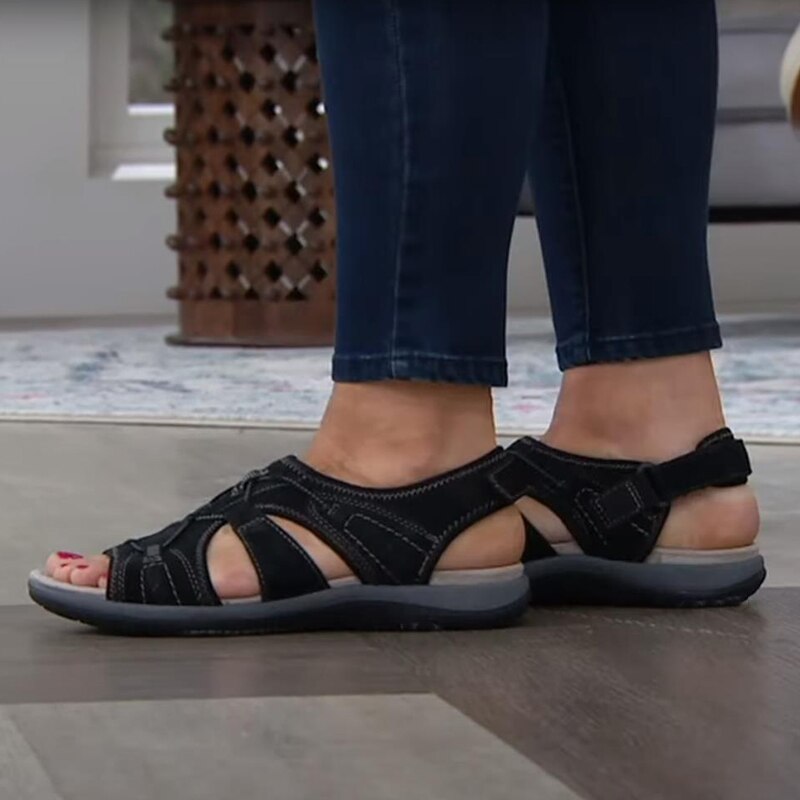 Arianna – Verstellbare orthopädische Sandalen mit Fußgewölbeunterstützung