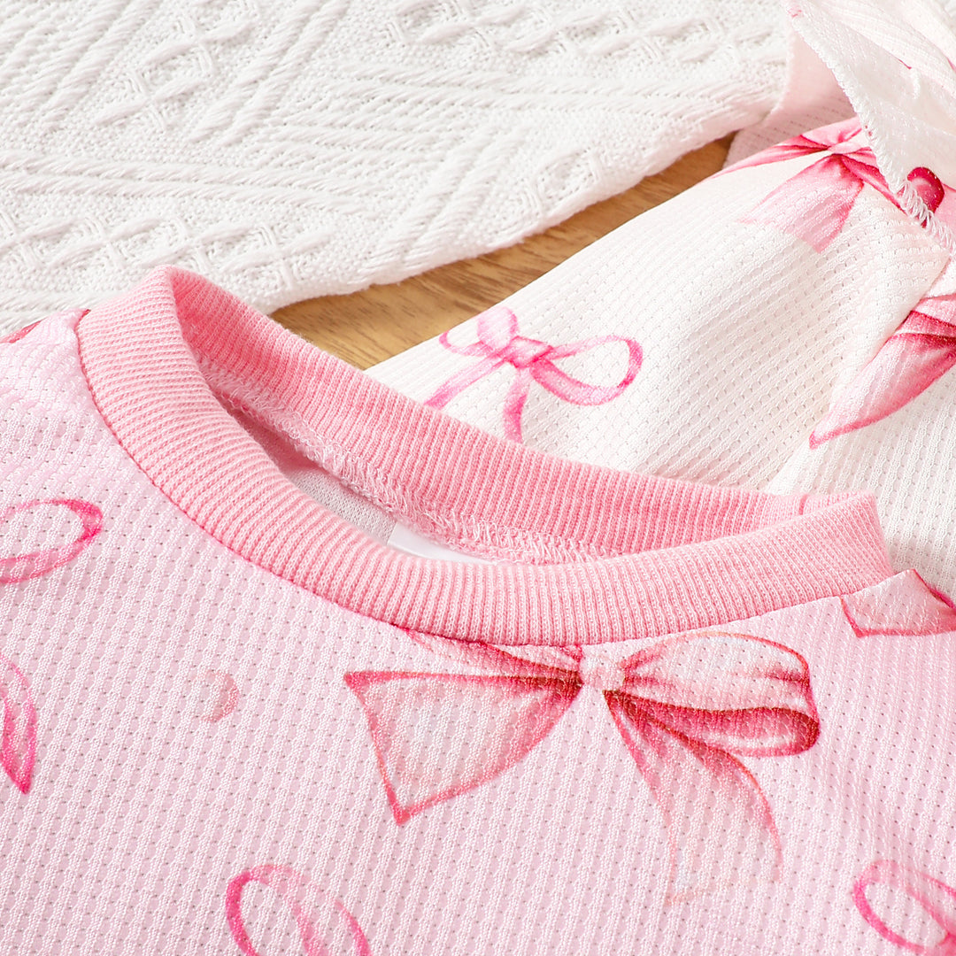 Baby's Cute Butterfly Print Sweater Trousers Suit - Modefluss