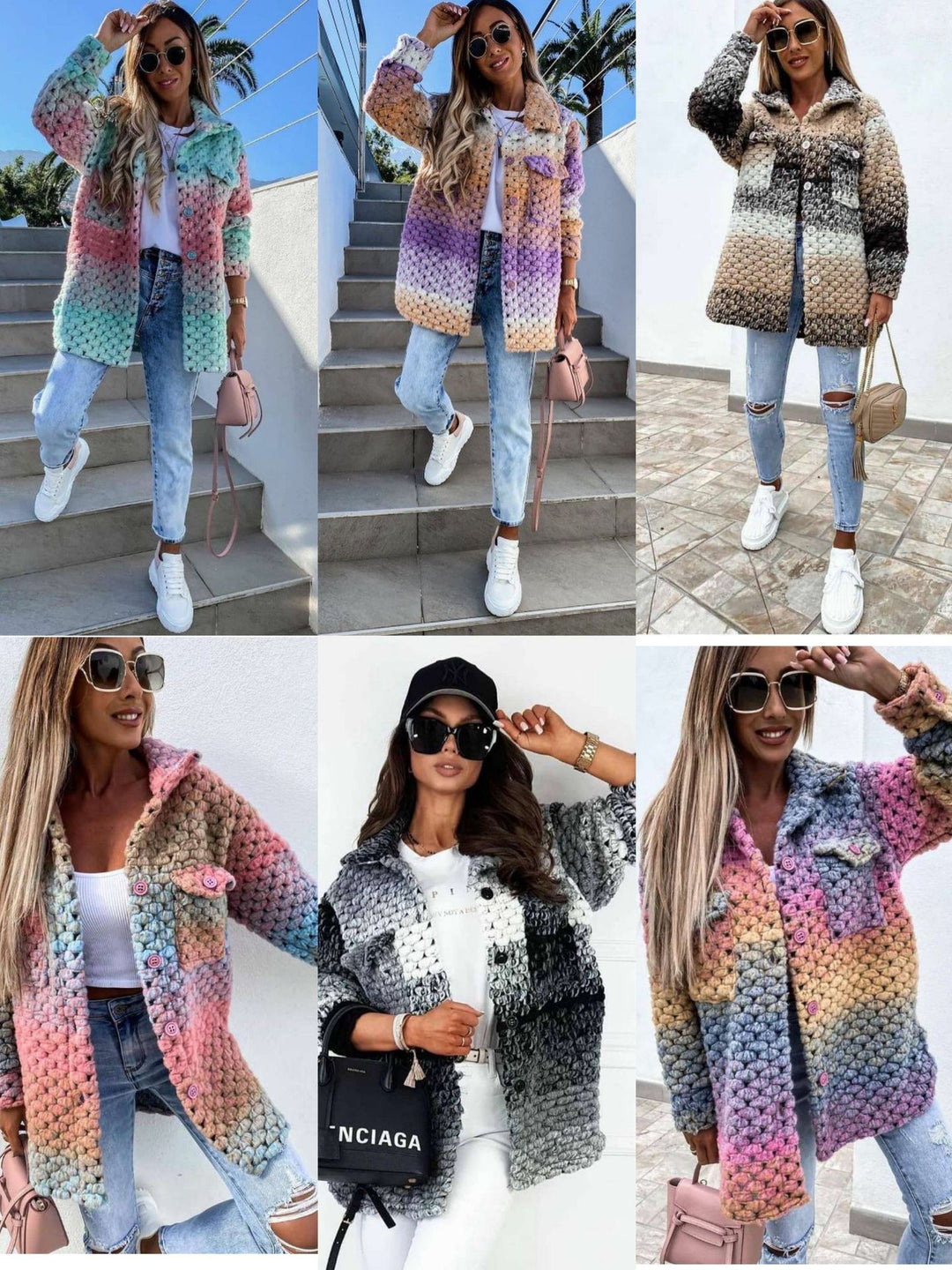 Herbst und Winter neue Produkte Mode bedruckt Damen Woll mantel - Modefluss