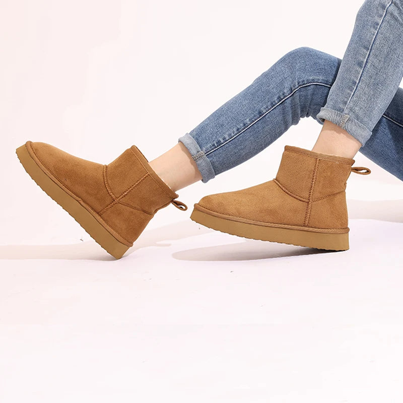 Lily™ – Bequeme Stiefeletten aus dickem peluche