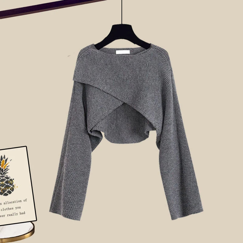 Mia™ – Bequemes, weiches dreiteiliges Set mit langen Ärmeln - Modefluss