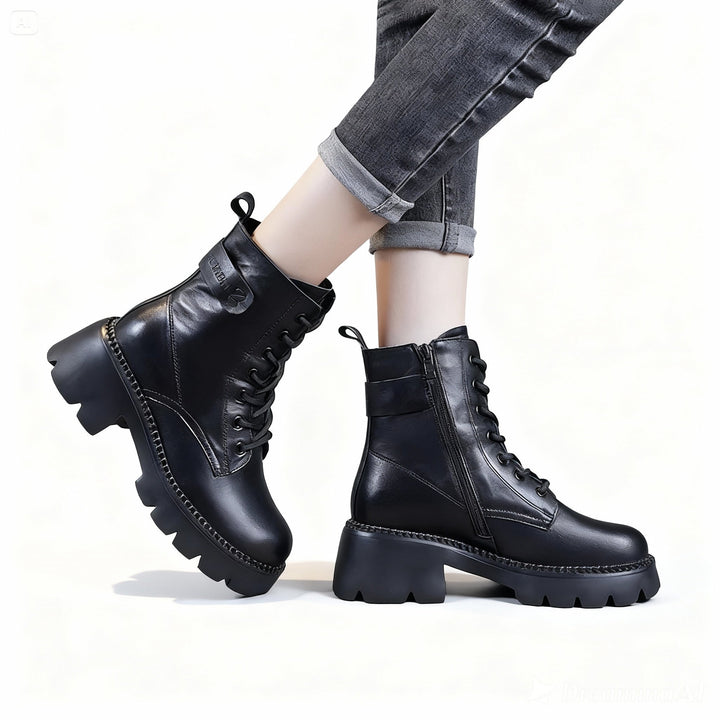 Hanna™ - Stylische Orthopädische Lederstiefel