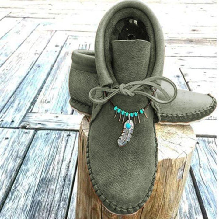 Stella™ - Stiefel orthopédique en cuir végétalien