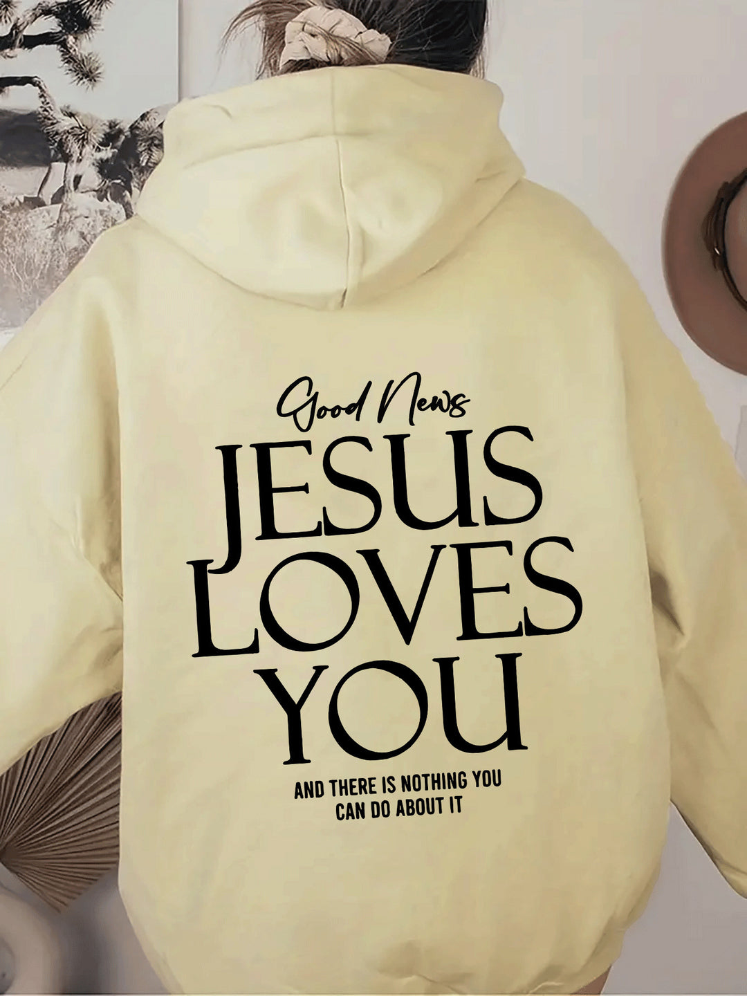 Brushed Hoody Kangaroo Pocket Hoodie Dear Person Behind Me - Modefluss