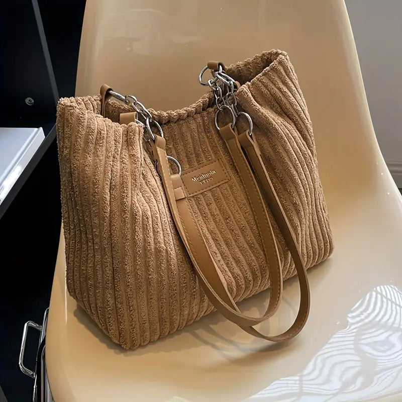 Layla™ - Elegante Tragetasche aus Cord