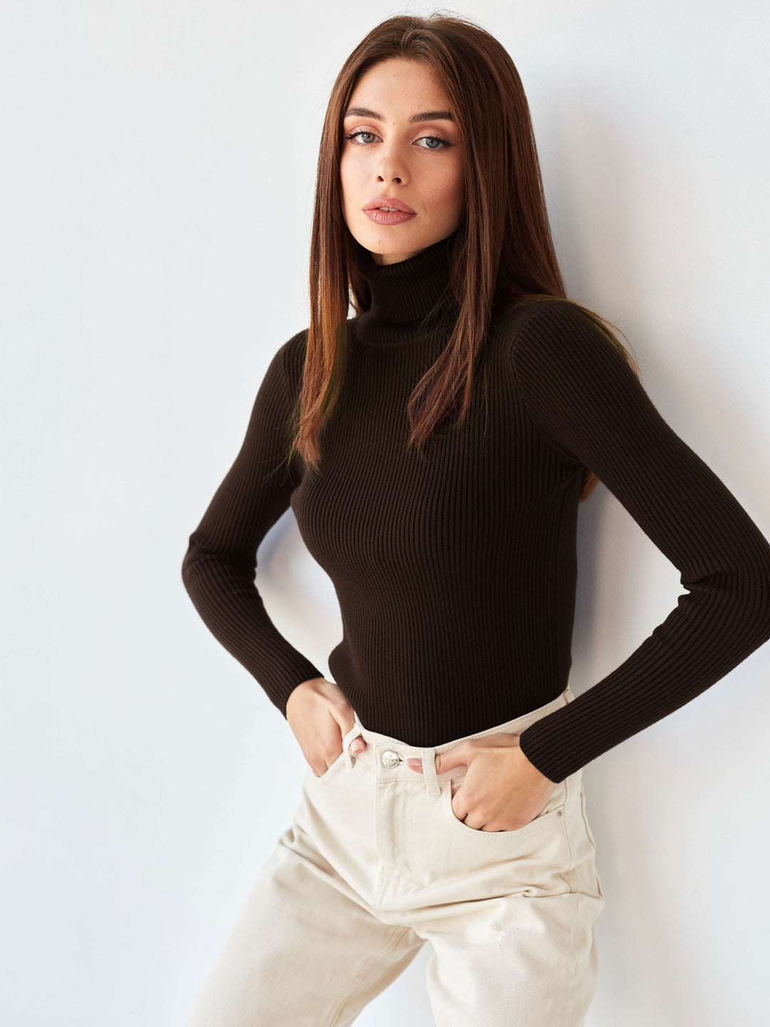 Turtleneck Sweaters Bottoming Shirt European And American - Modefluss