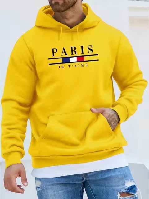 Autumn And Winter Printing Long Sleeve Loose-fitting Hoodie - Modefluss