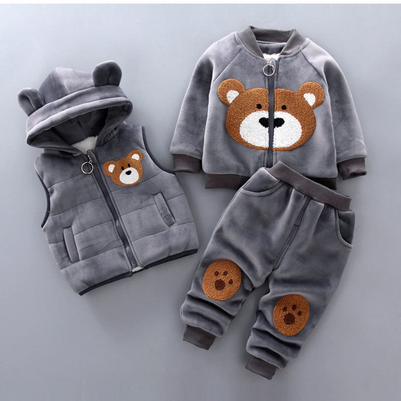 Children's Clothing Baby Three Piece Set - Modefluss